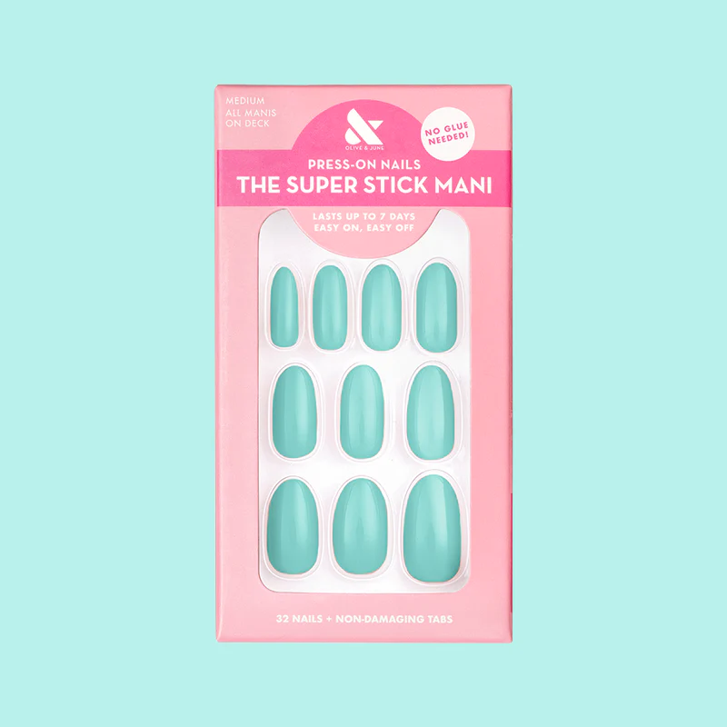 All Manis on Deck | Medium | Oval - Tab Press-On