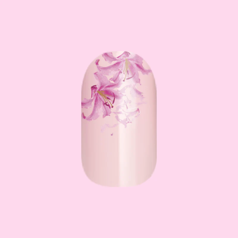 Blooming Lily - Press-On | Short | Round - Image 2
