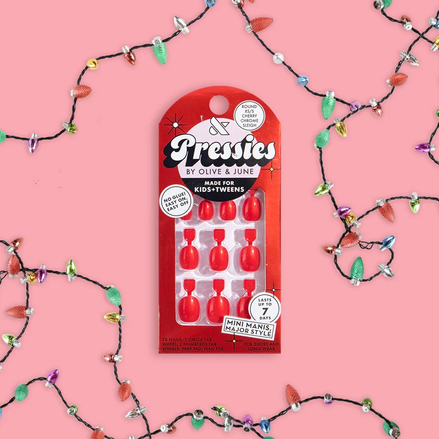 Cherry Chrome Sleigh - Pressies | Extra Short Short | Round - Image 3