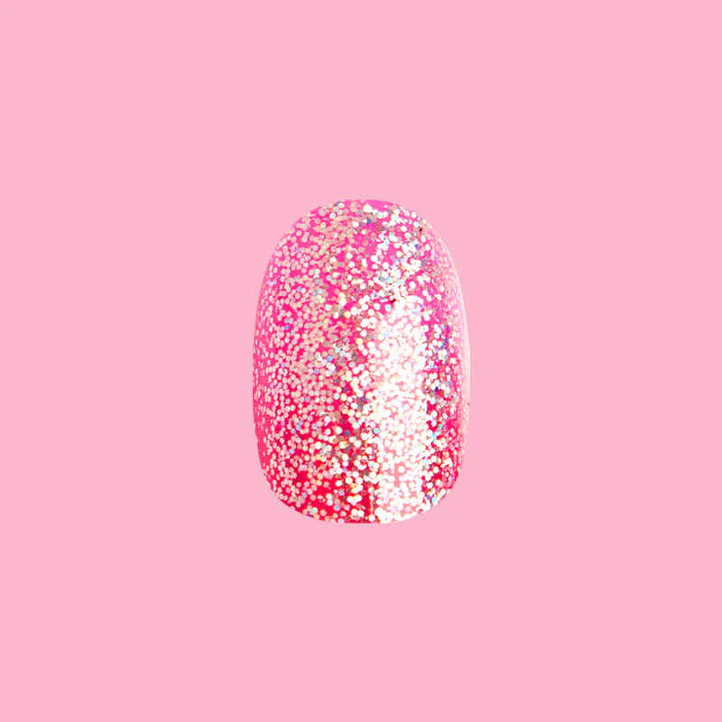 Cherry Super Sparkle - Press On | Short | Round - Image 2