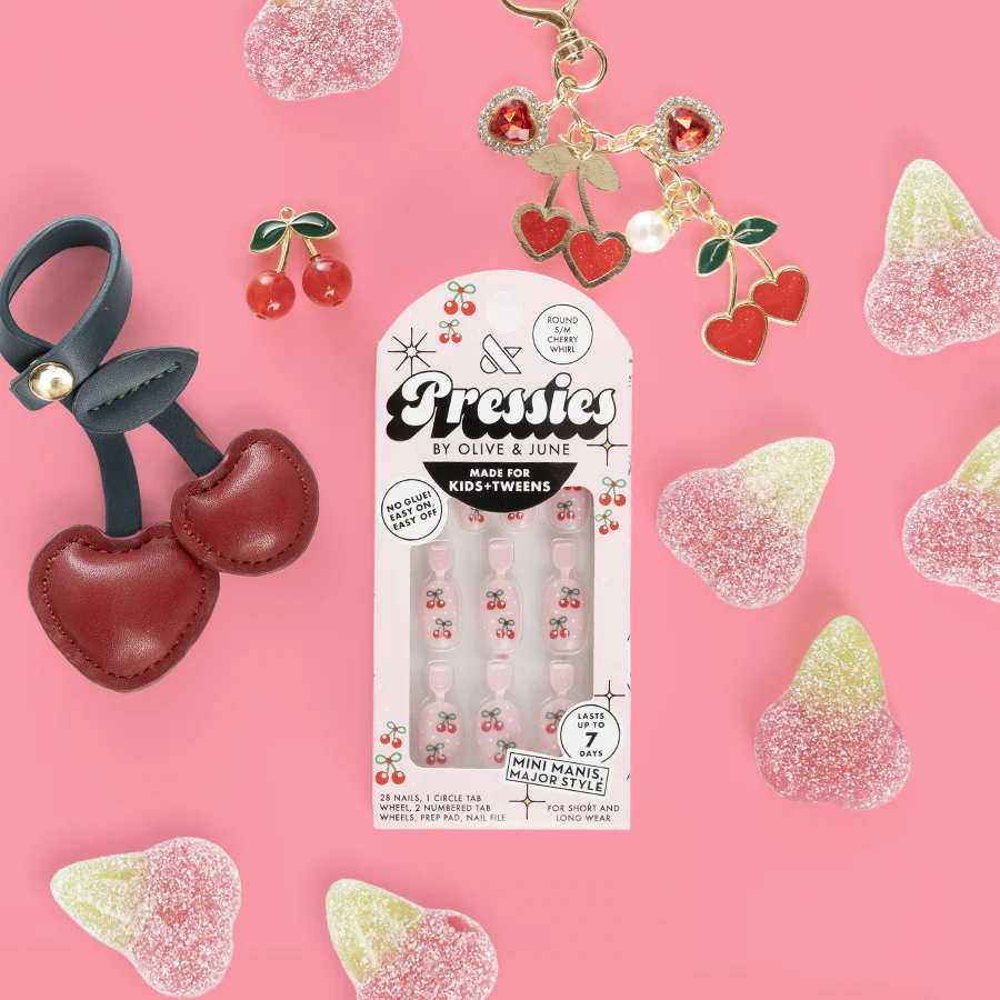 Cherry Whirl - Pressies | Short Medium | Round - Image 3