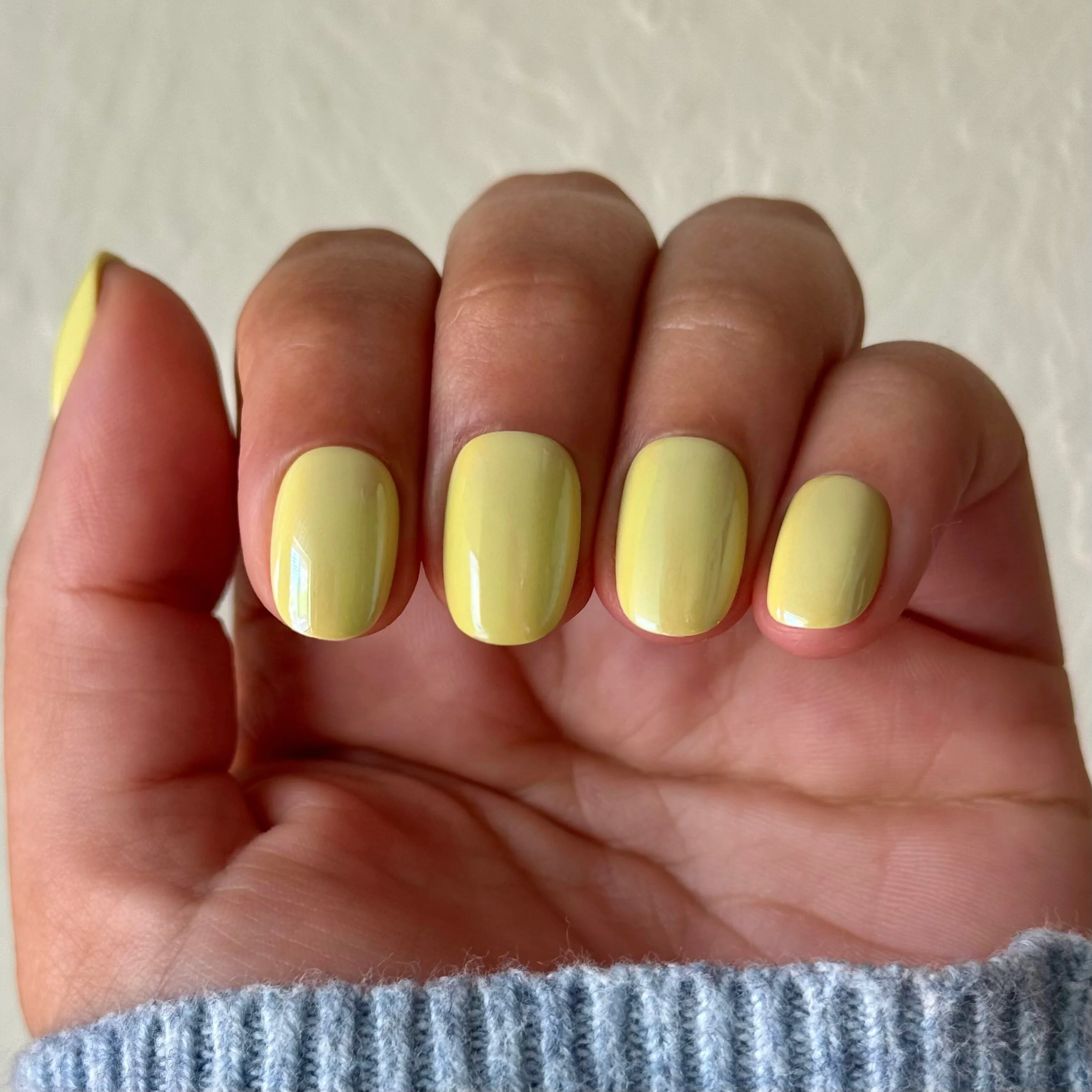 Citrus Chrome - Press-On | Extra Short | Round - Image 4