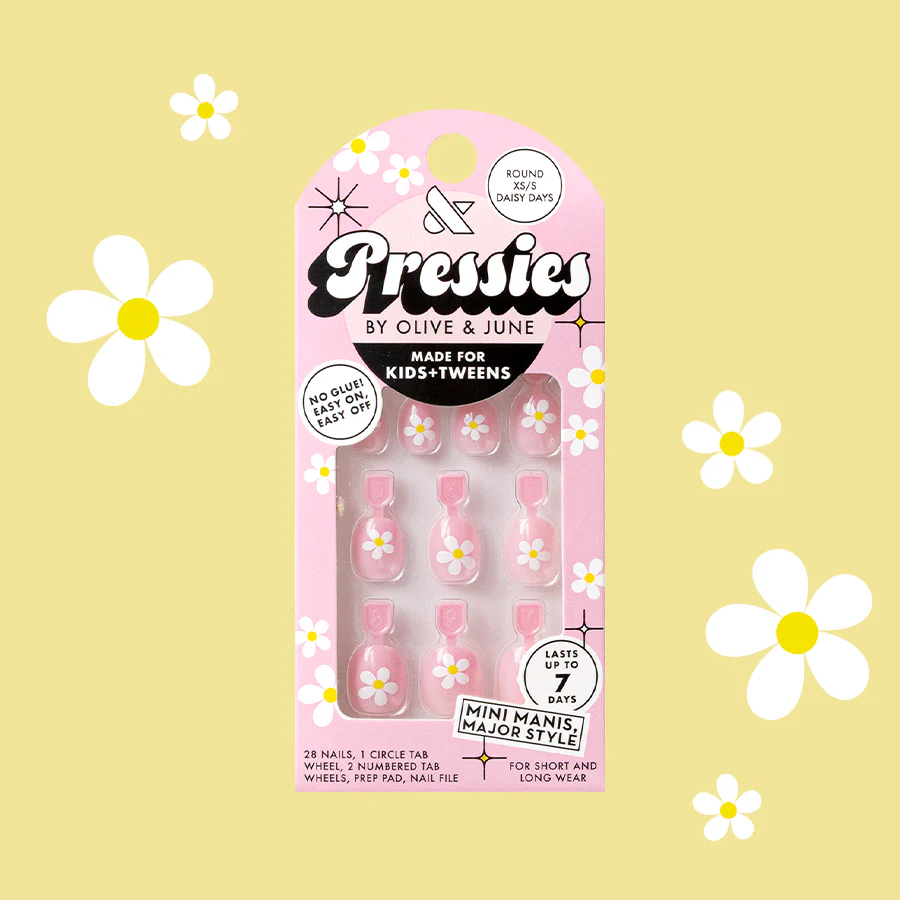 Daisy Days - Pressies | Extra Short Short | Round