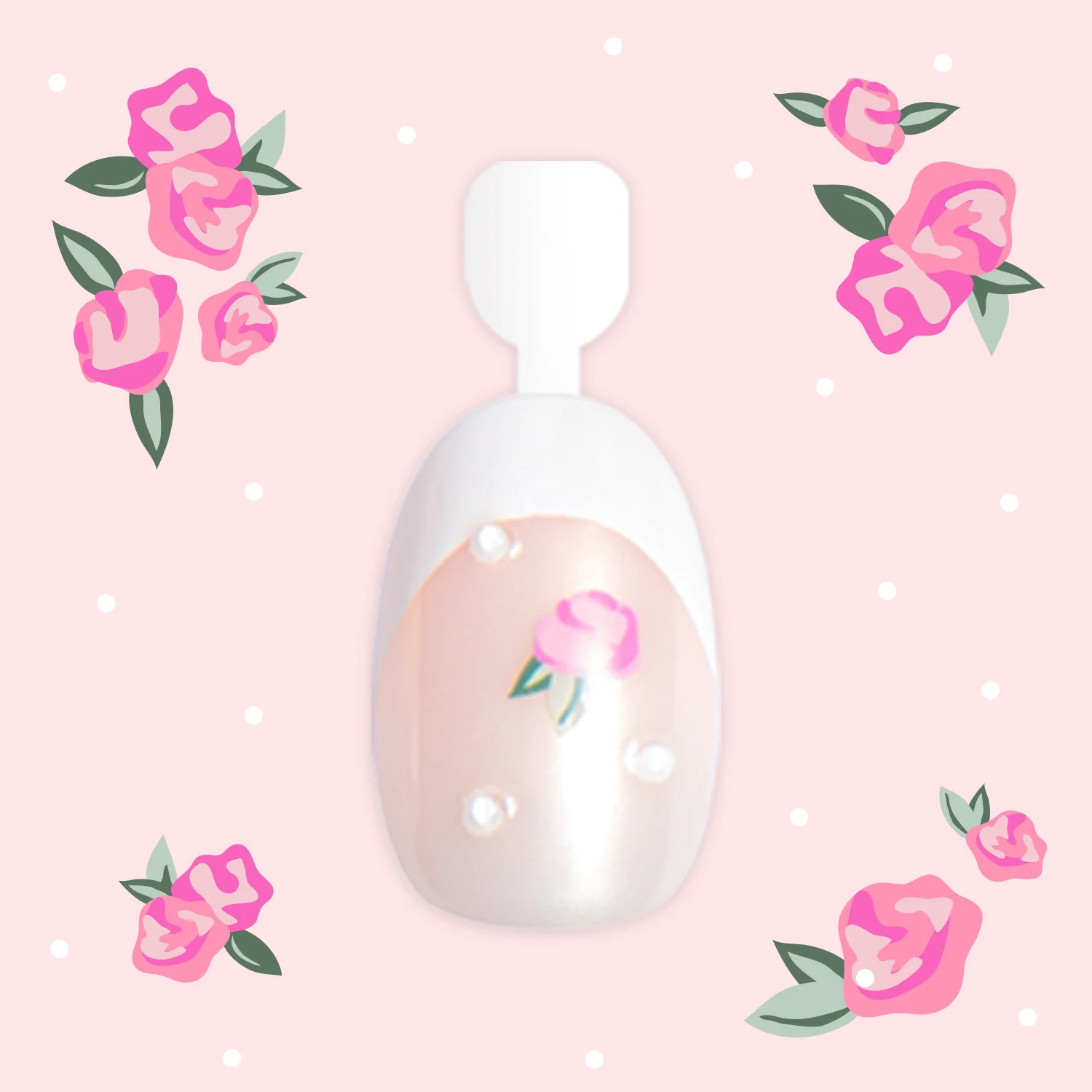Dreams of Roses - Pressies | Short Medium | Round - Image 2