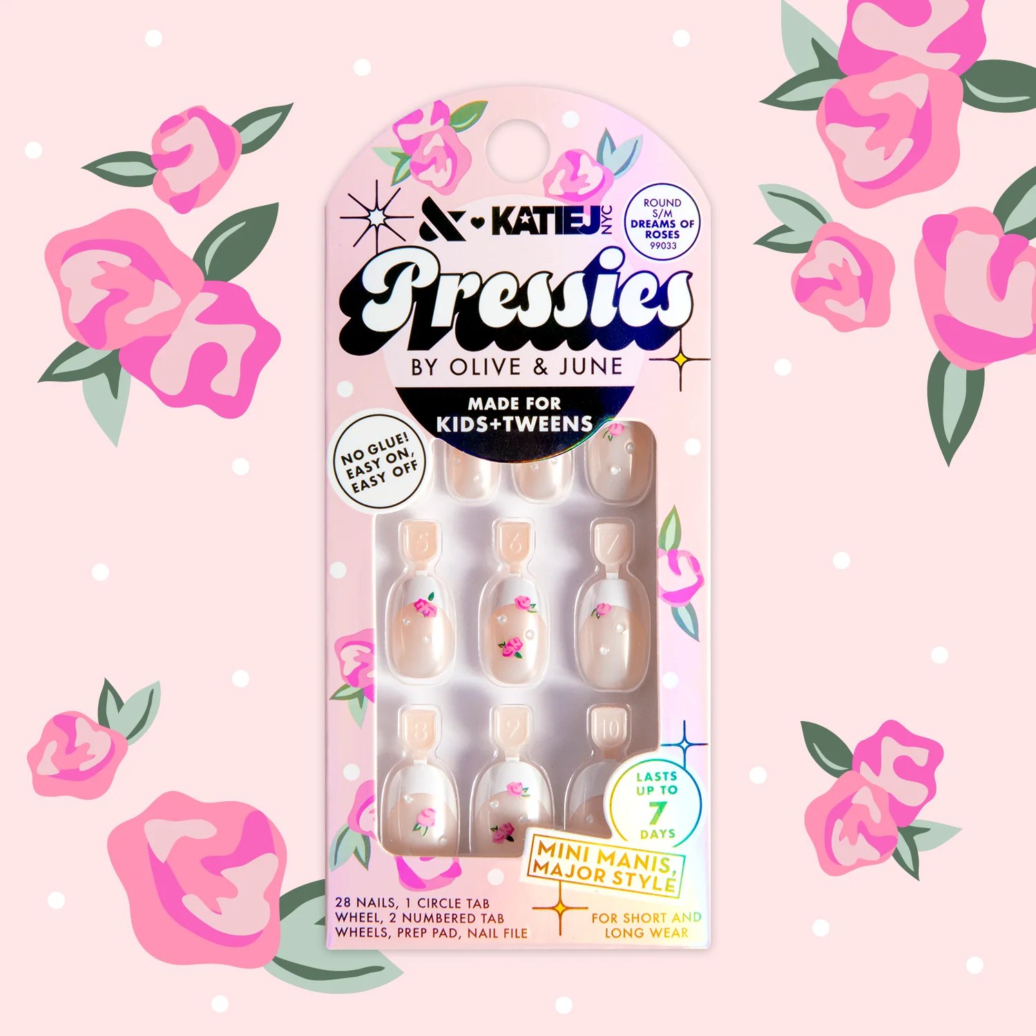 Dreams of Roses - Pressies | Short Medium | Round - Image 3