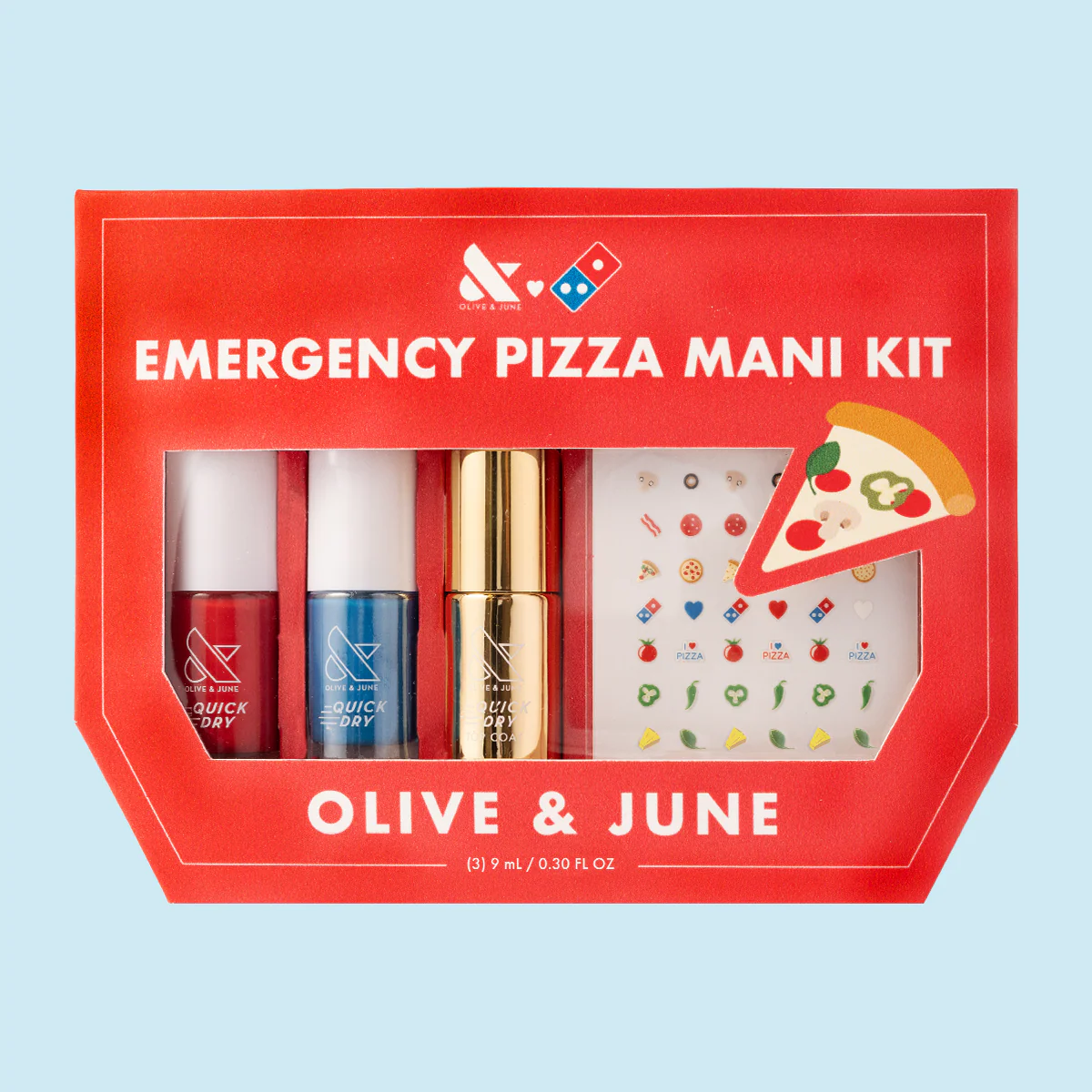 Domino’s Pizza Mani Kit