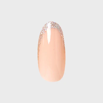 Exclamation Point Glitter French Press-Ons | Oval | Medium - Image 2