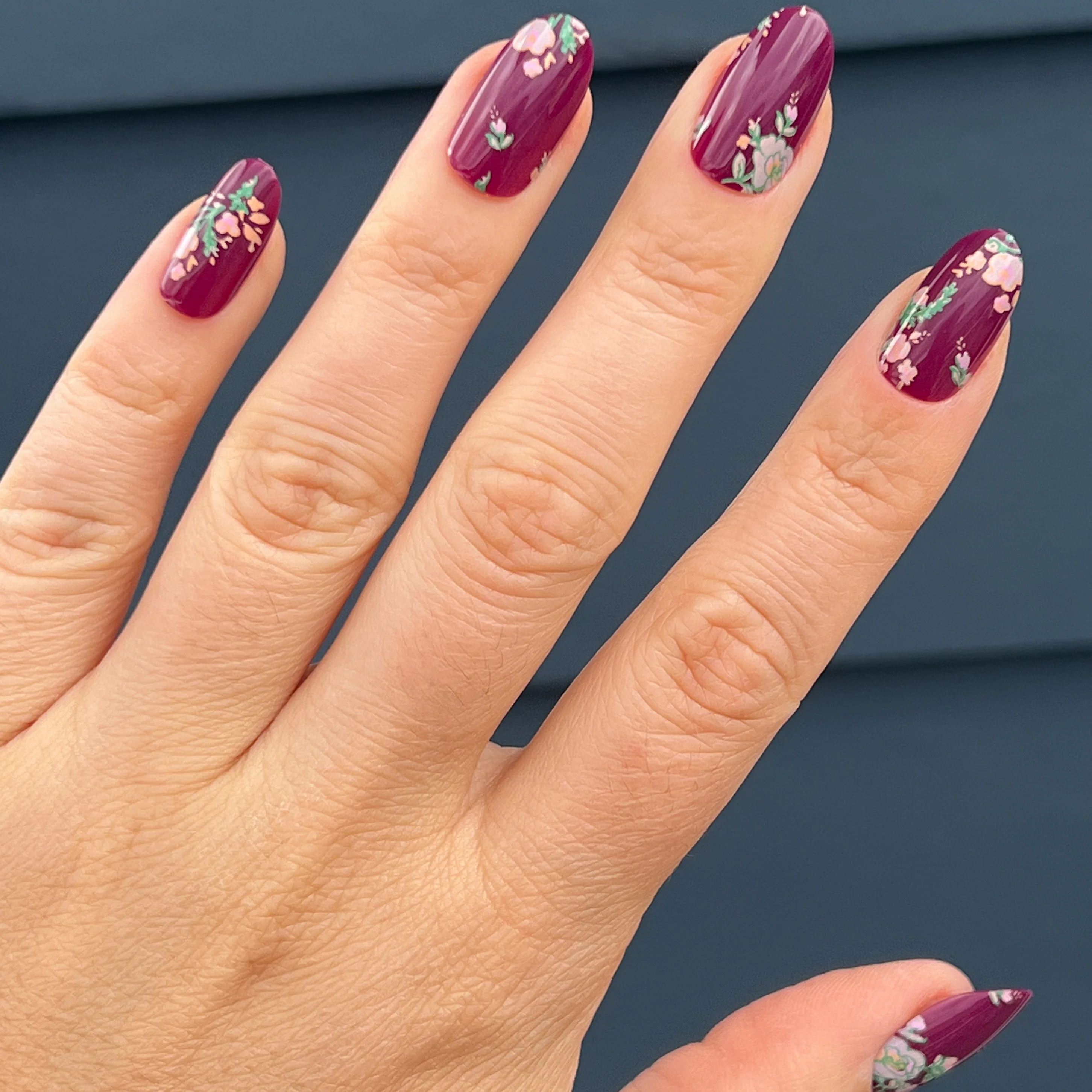 Fall Micro Floral | Oval | Medium - Image 5