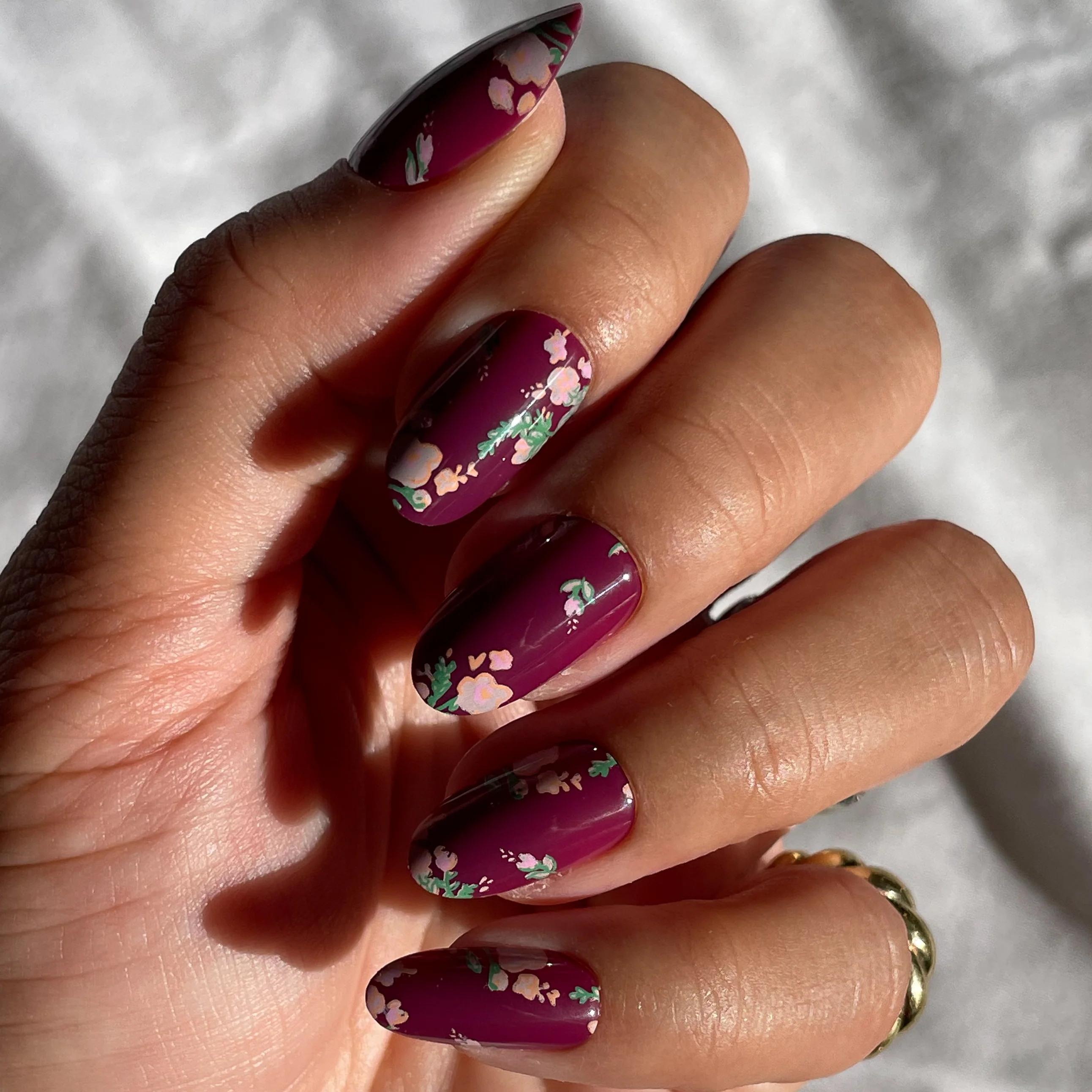 Fall Micro Floral | Oval | Medium - Image 6