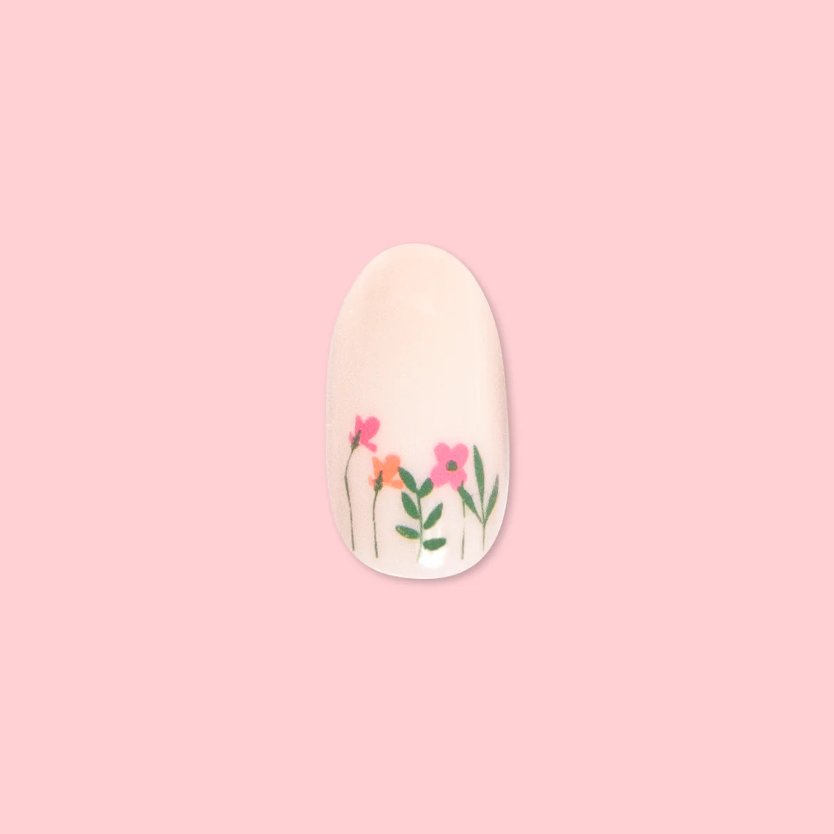 Floral Fields - Press-On | Medium | Oval - Image 2