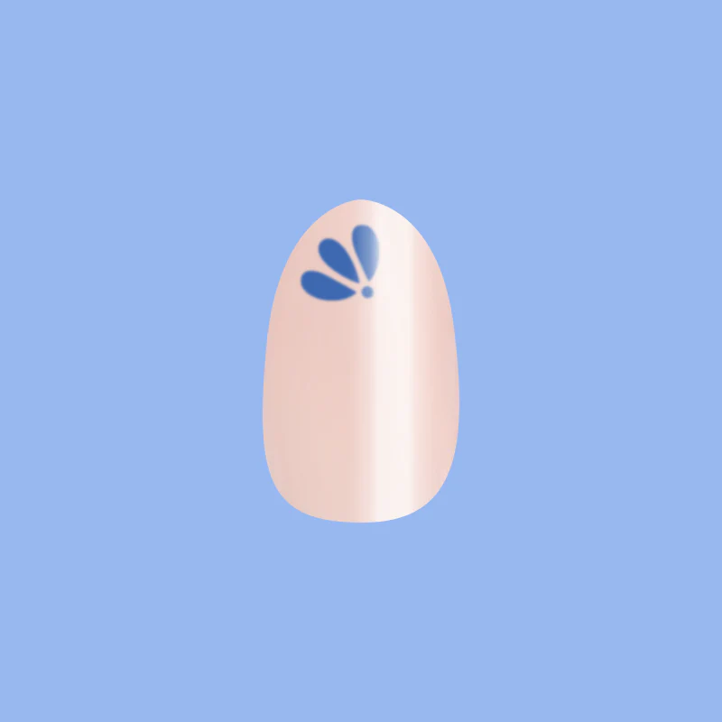 Forget Me Not - Press-On | Short | Almond - Image 2