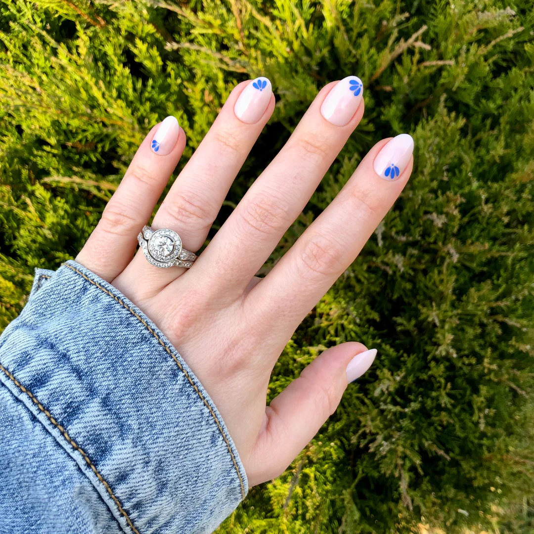 Forget Me Not - Press-On | Short | Almond - Image 3
