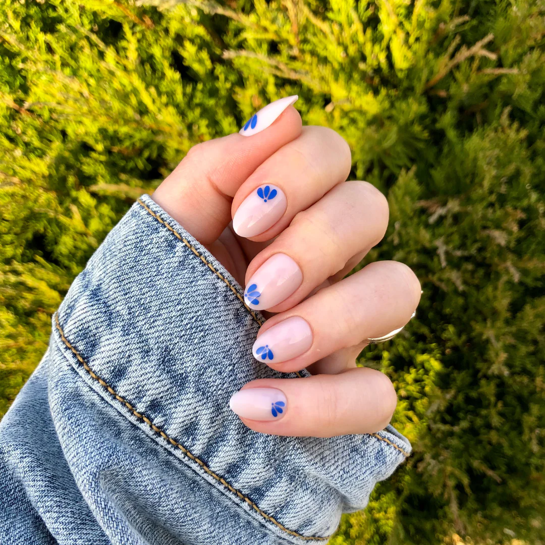Forget Me Not - Press-On | Short | Almond - Image 5