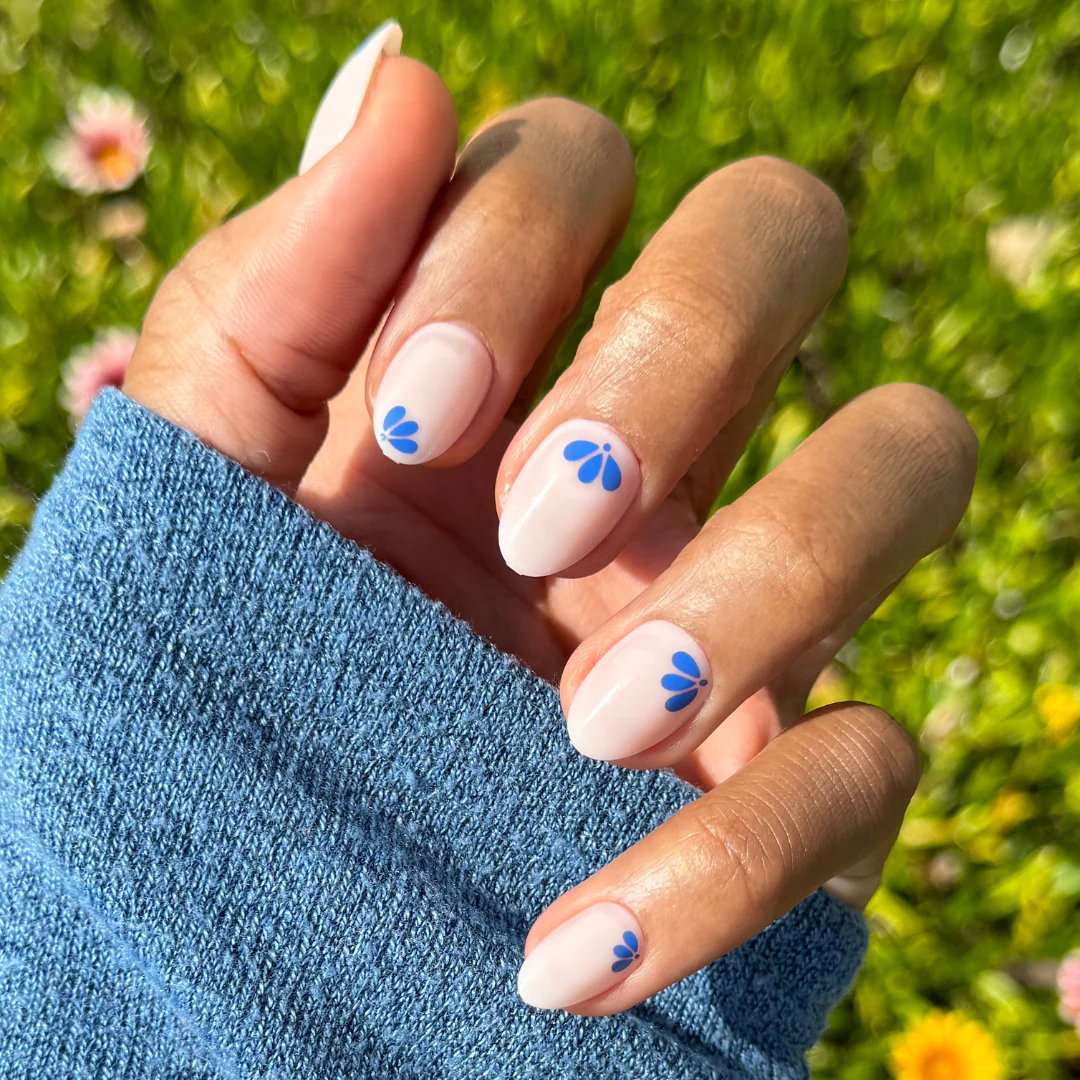 Forget Me Not - Press-On | Short | Almond - Image 6