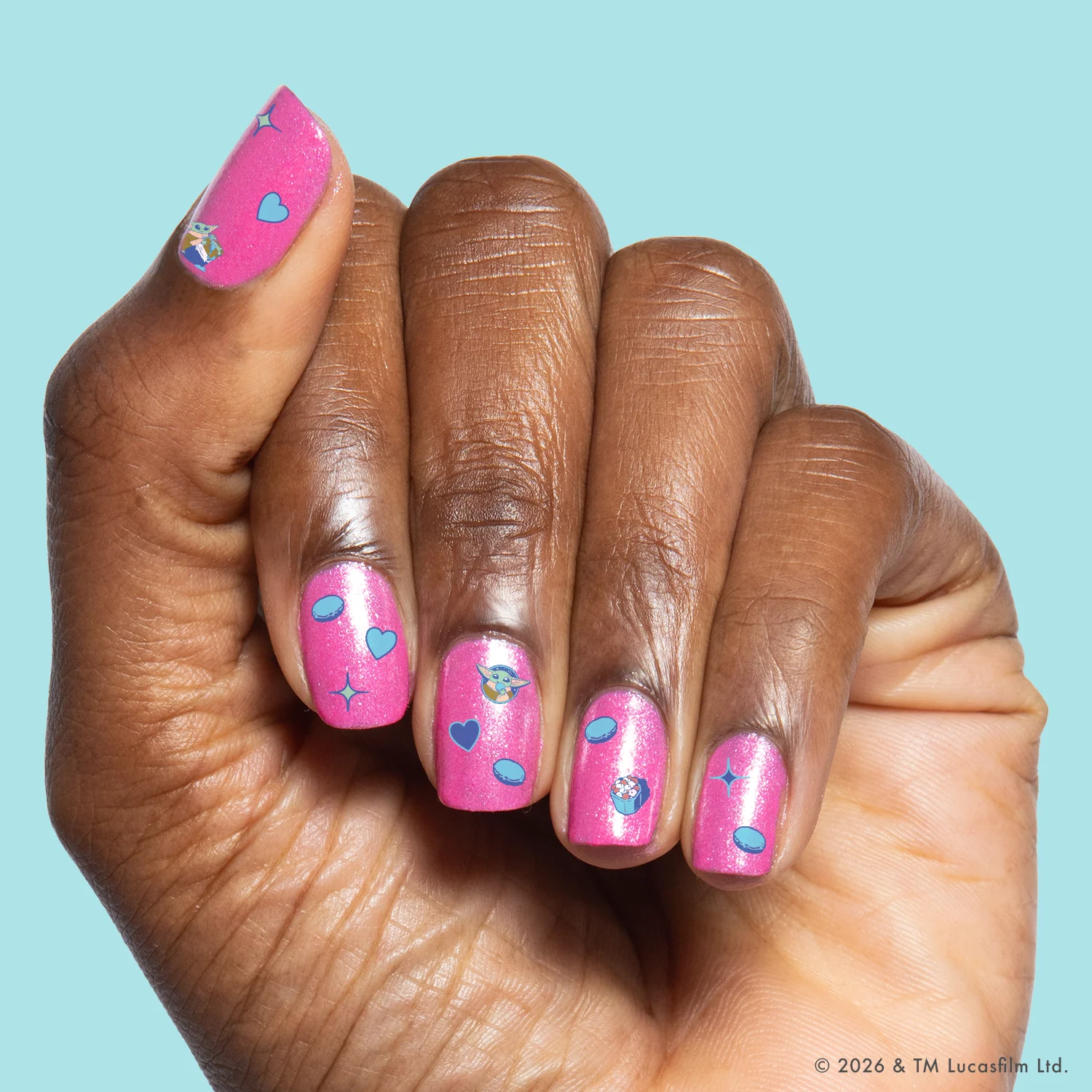 Grogu Snacks Puffy Nail Art Stickers - Image 4