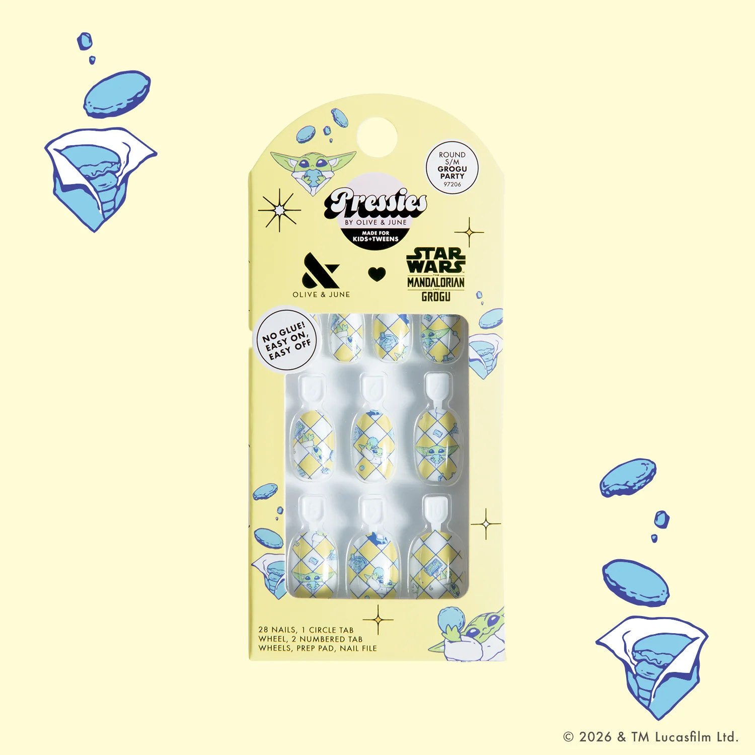 Grogu Party - Pressies | Short Medium | Round - Image 3