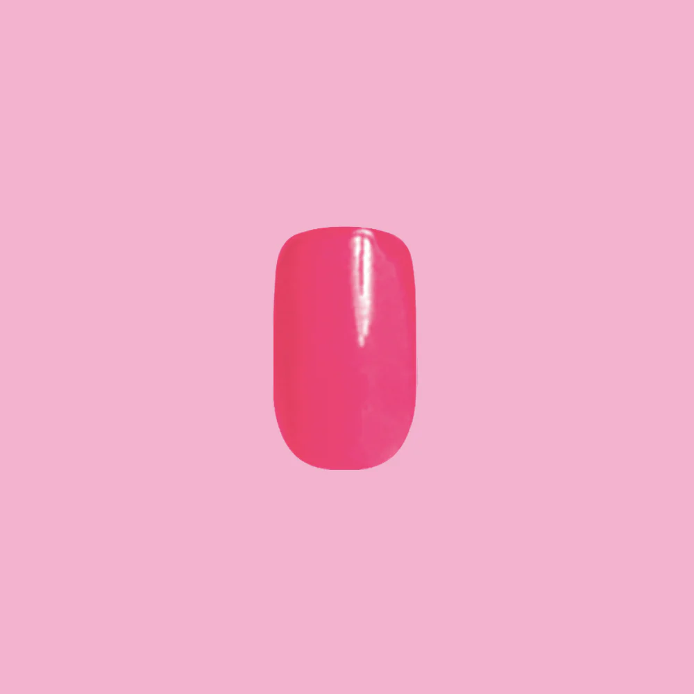 Hot Strawberry - Press-On | Short | Squoval - Image 2