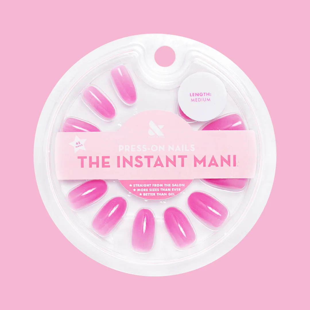 How Do You Spell Bougainvillea? - Press-On | Medium | Oval