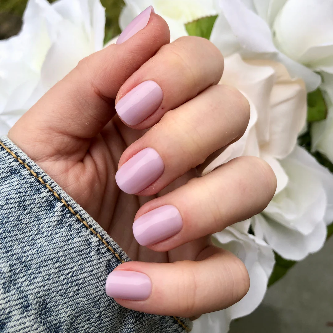 Lavender Stems - Press-On | Extra Short | Squoval - Image 3
