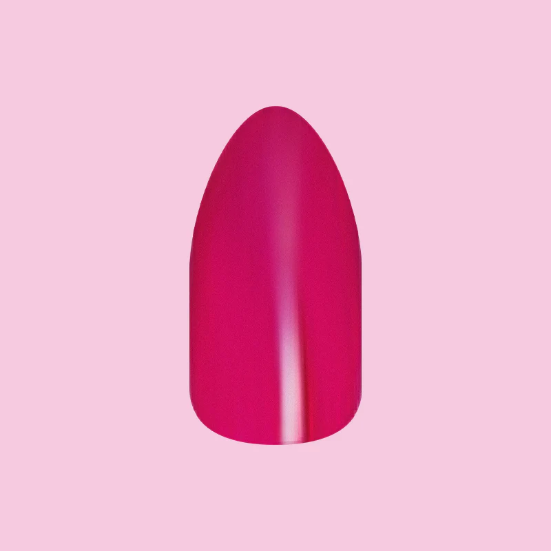 Magenta Chrome - Press-On | Medium | Almond - Image 2