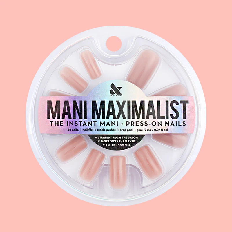 Mauve Gloss - Press-On | Medium | Square