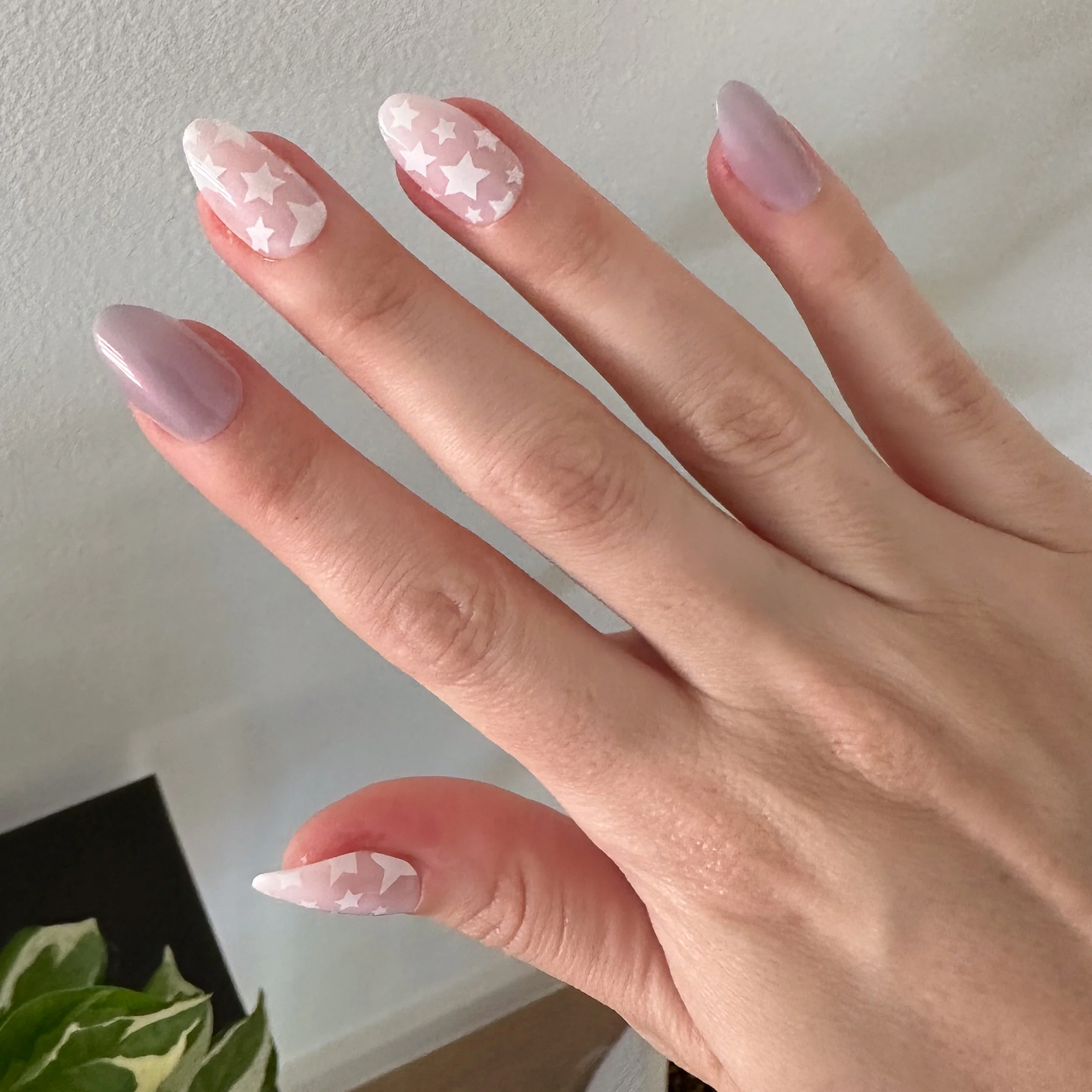 Mermaid Stars - Press-On | Medium | Almond - Image 6