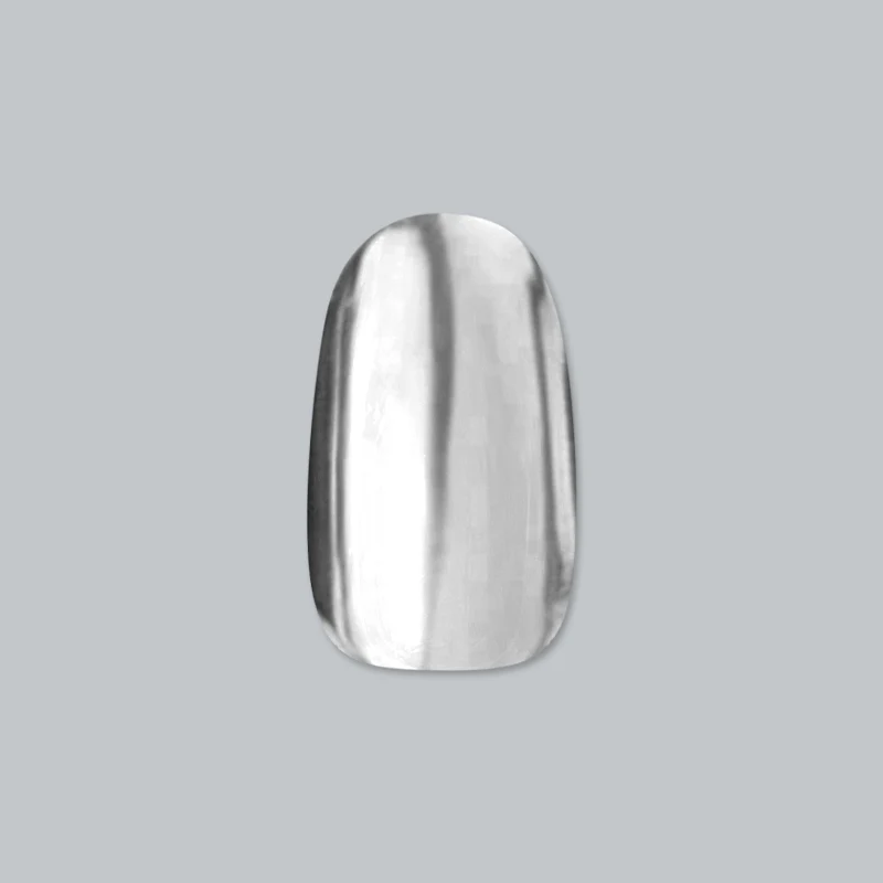 Mirror Chrome - Press-On | Short | Round - Image 2