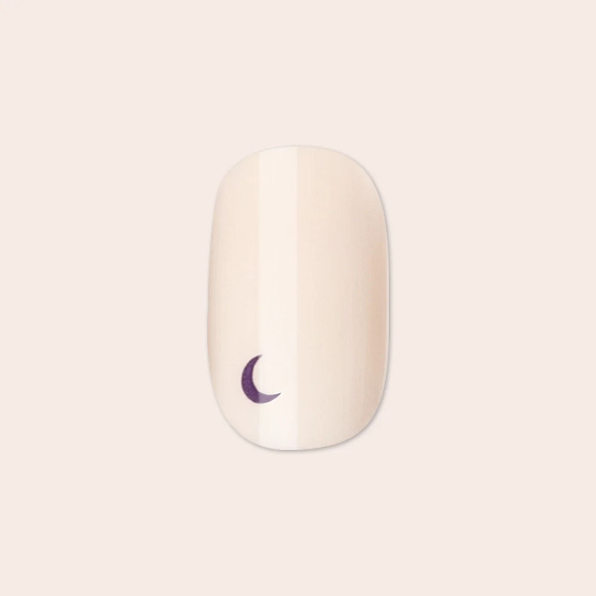 Moon Phases | Short | Squoval - Tab Press-On - Image 2
