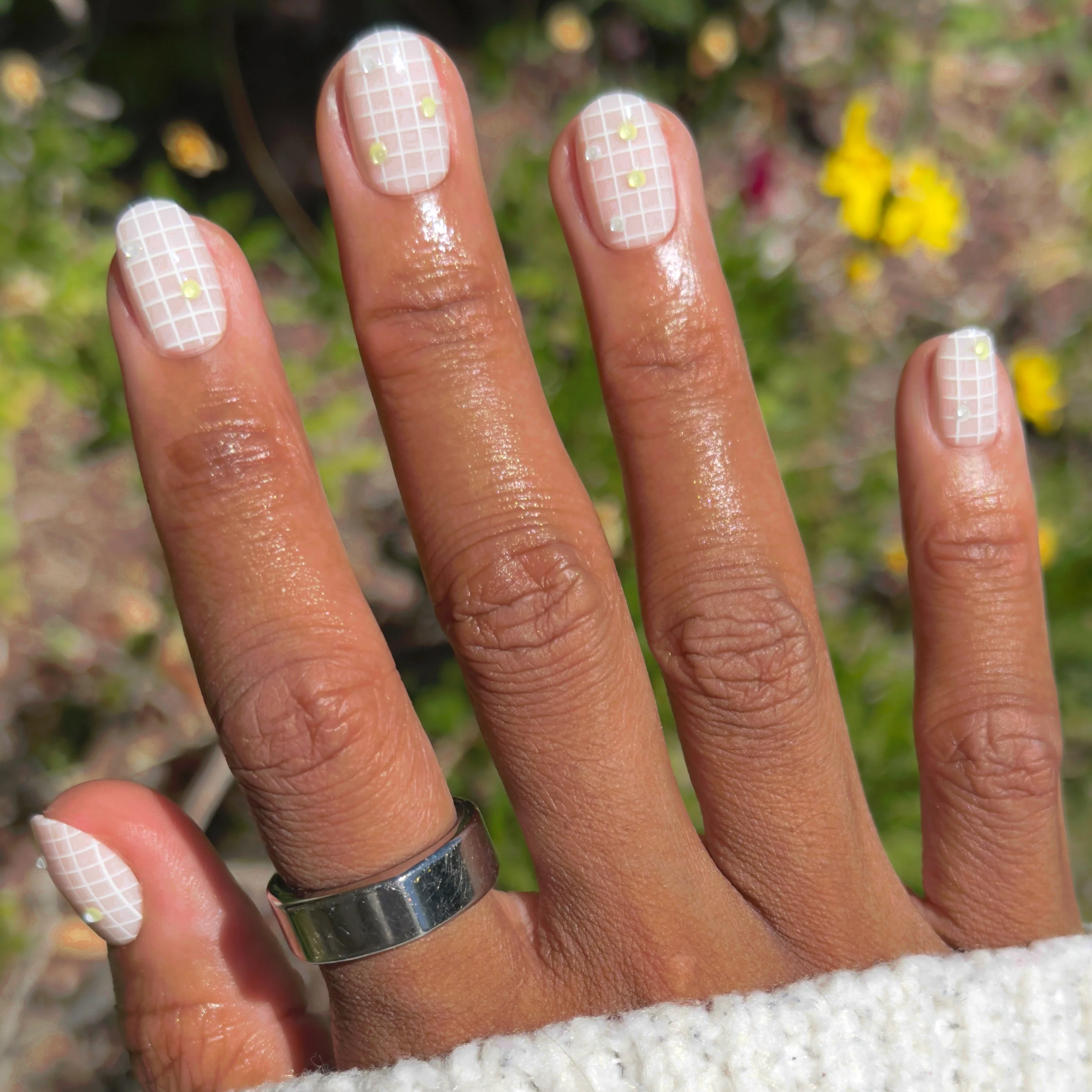 Nothing But Net - Press-On | Extra Short | Round - Image 4