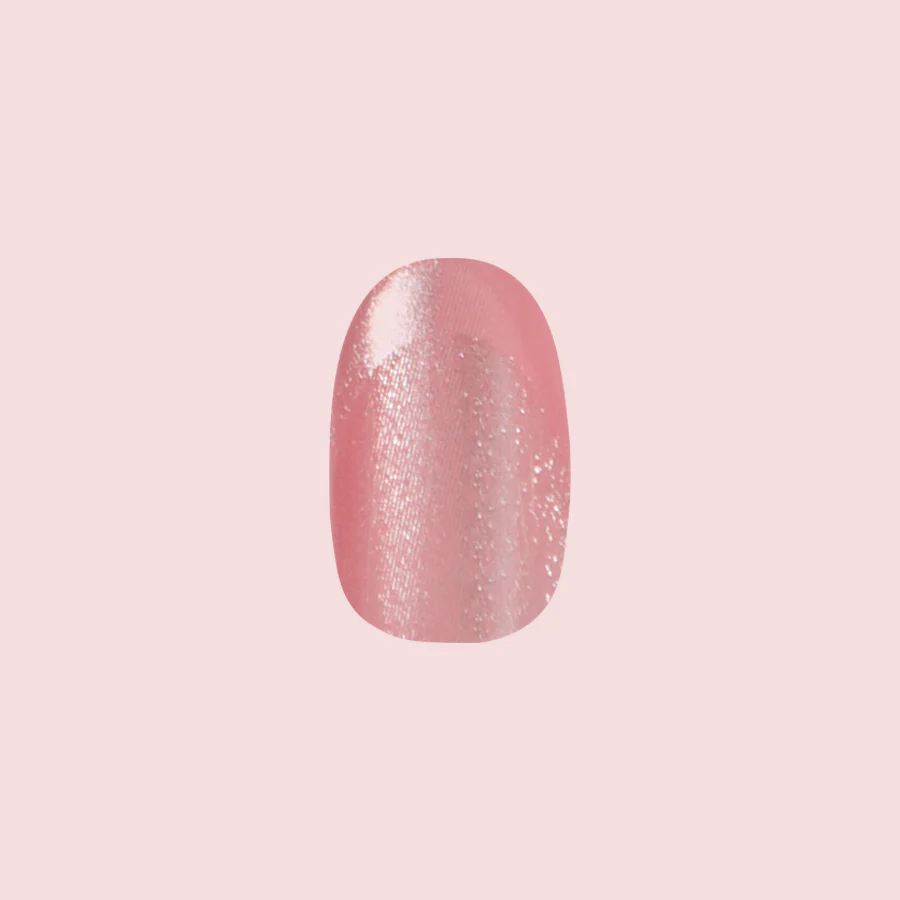 Peach Illusion French - Press-On | Medium | Oval - Image 2