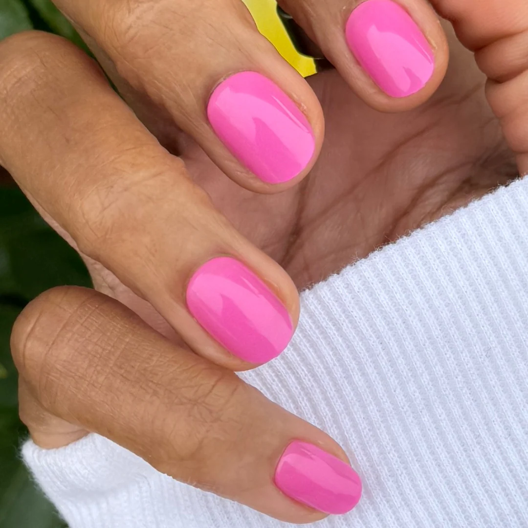 Peony | Extra Short | Round - Tab Press-On - Image 3
