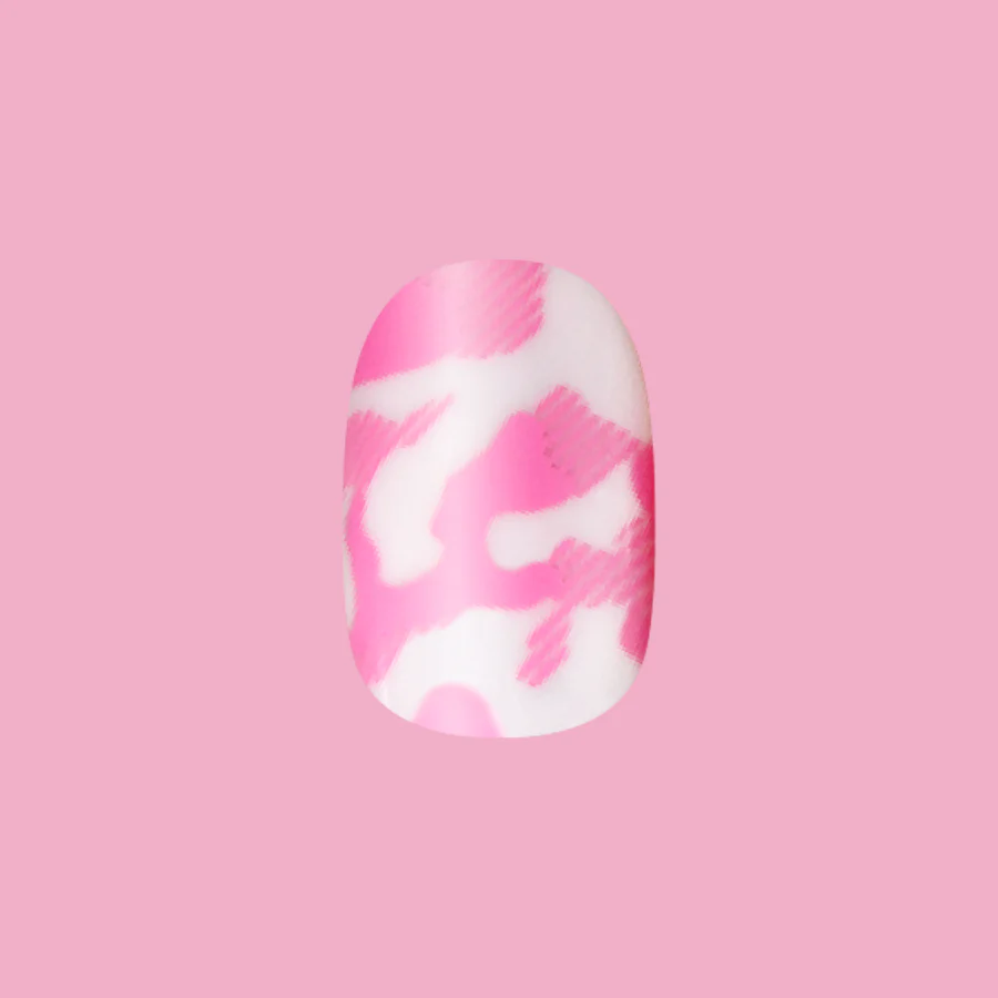 Pink Camo - Tab Press-On | Short | Round - Image 2