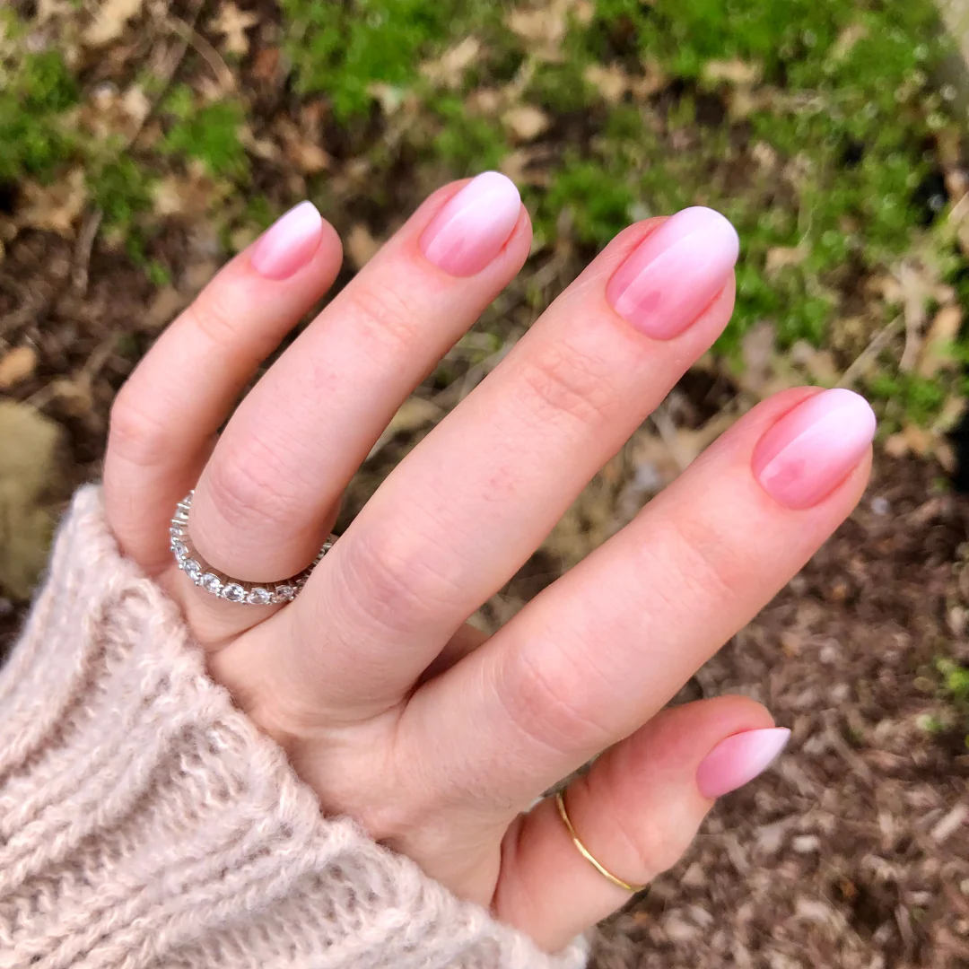Pink Syrup Gradient - Press-On | Extra Short | Round - Image 3