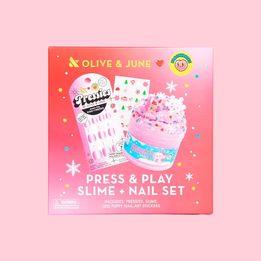 Press & Play Slime + Nail Set