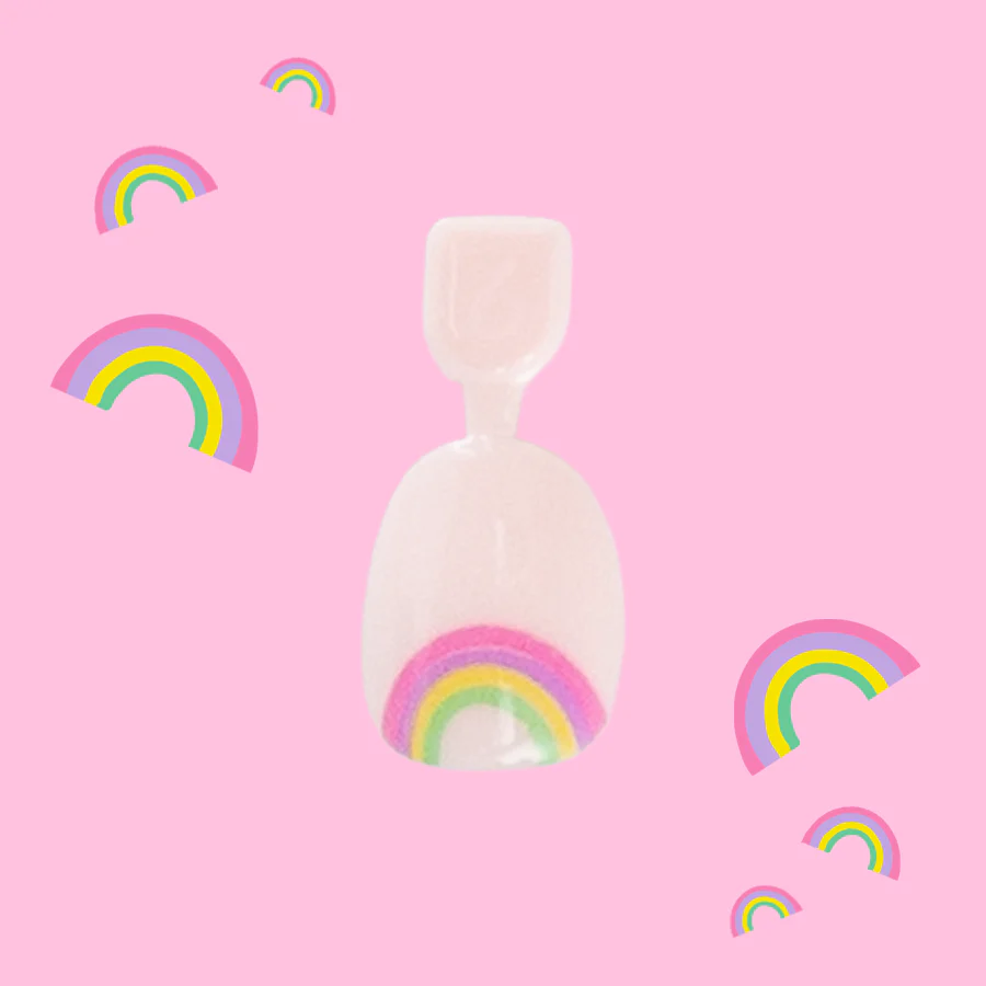 Rainbow Connection - Pressies | Extra Short Short | Round - Image 2