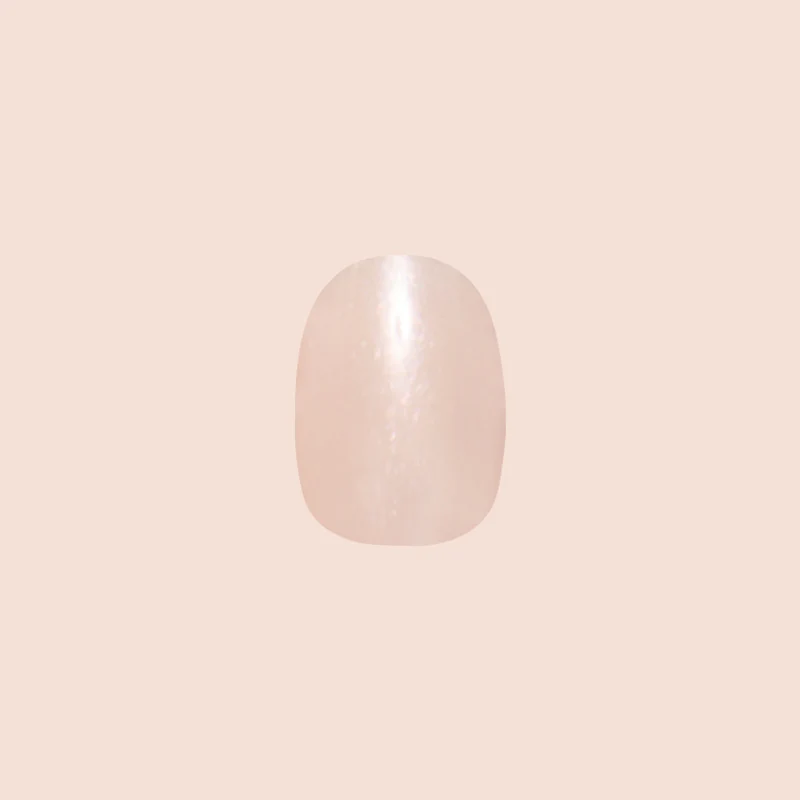 Sandy Shimmer - Press-On | Extra Short | Round - Image 2