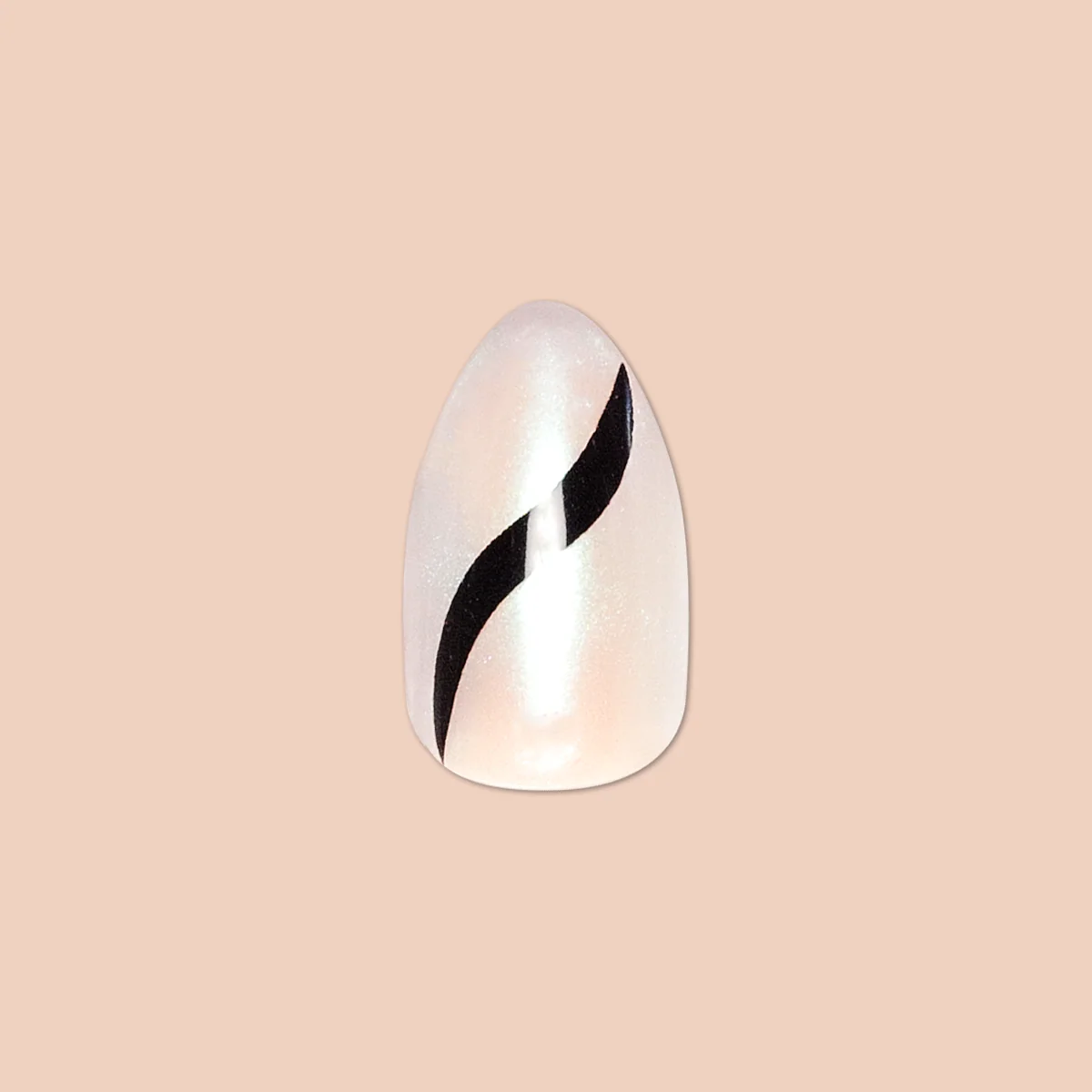 Simple Twist - Press-On | Medium | Almond - Image 2