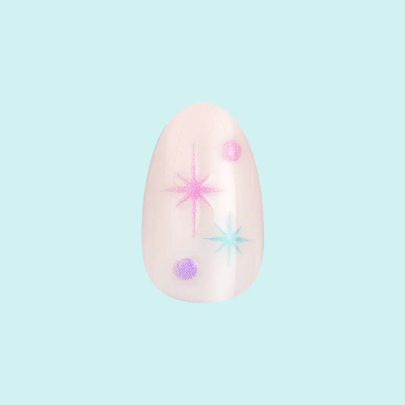 Sparkle Party - Press-On | Short | Almond - Image 2