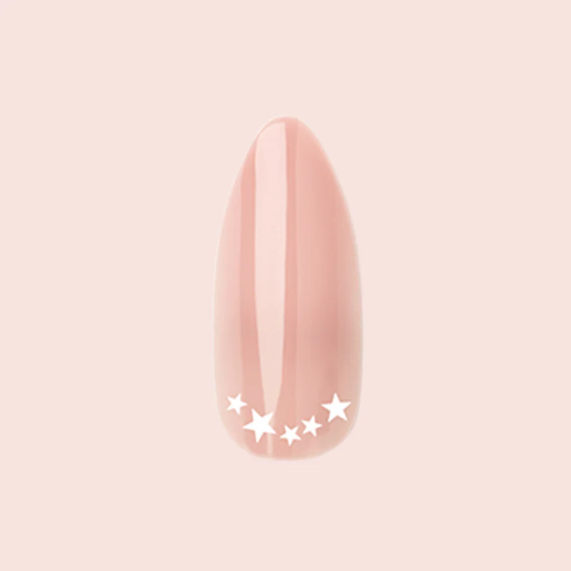 Star Halfmoon - Press-On | Long | Almond - Image 2