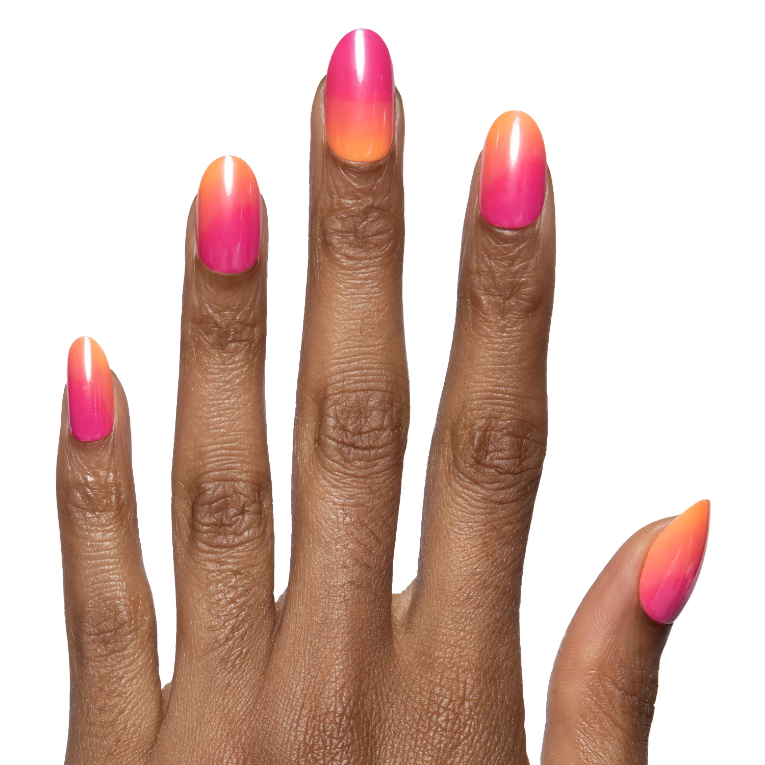 Sunset Blvd Chrome - Press On | Medium | Oval - Image 4