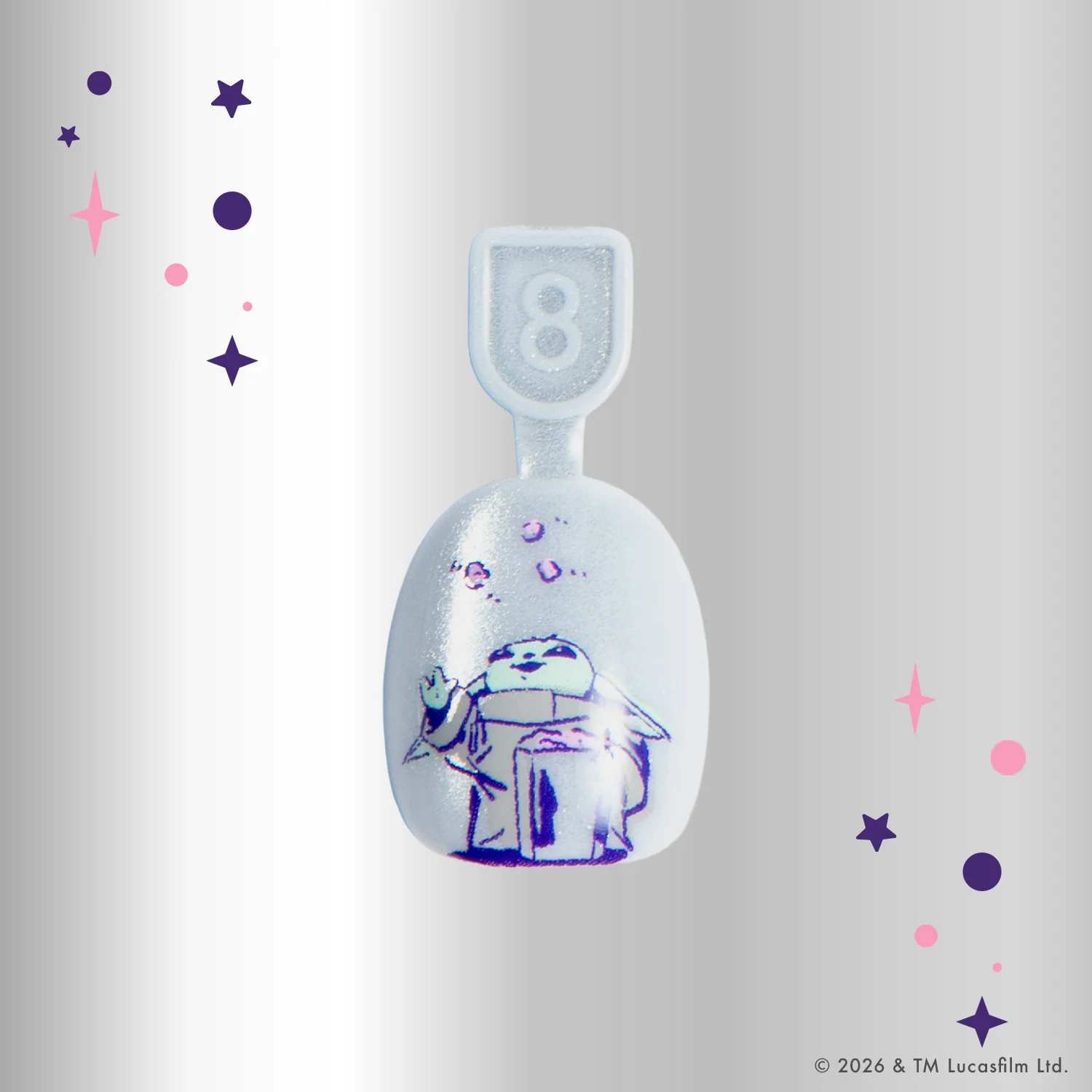 The Snack Force is Strong  - Pressies | Extra Short Short | Round - Image 2