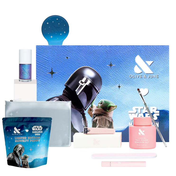The Star Wars: Mandalorian and Grogu Mani System - Choose 1 Polish + Free Purple Puka Polish - Image 2