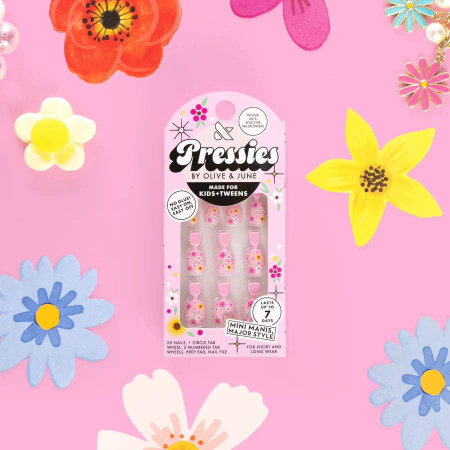 Wild for Wildflowers - Pressies | Extra Short Short | Round - Image 3
