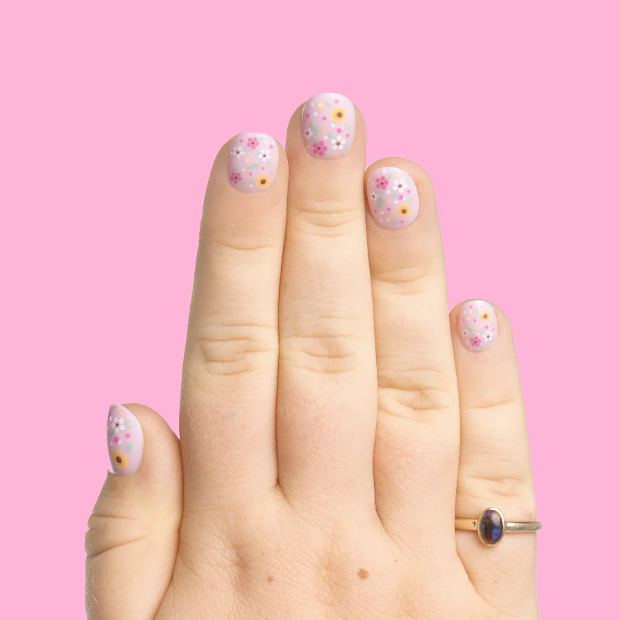 Wild for Wildflowers - Pressies | Extra Short Short | Round - Image 4