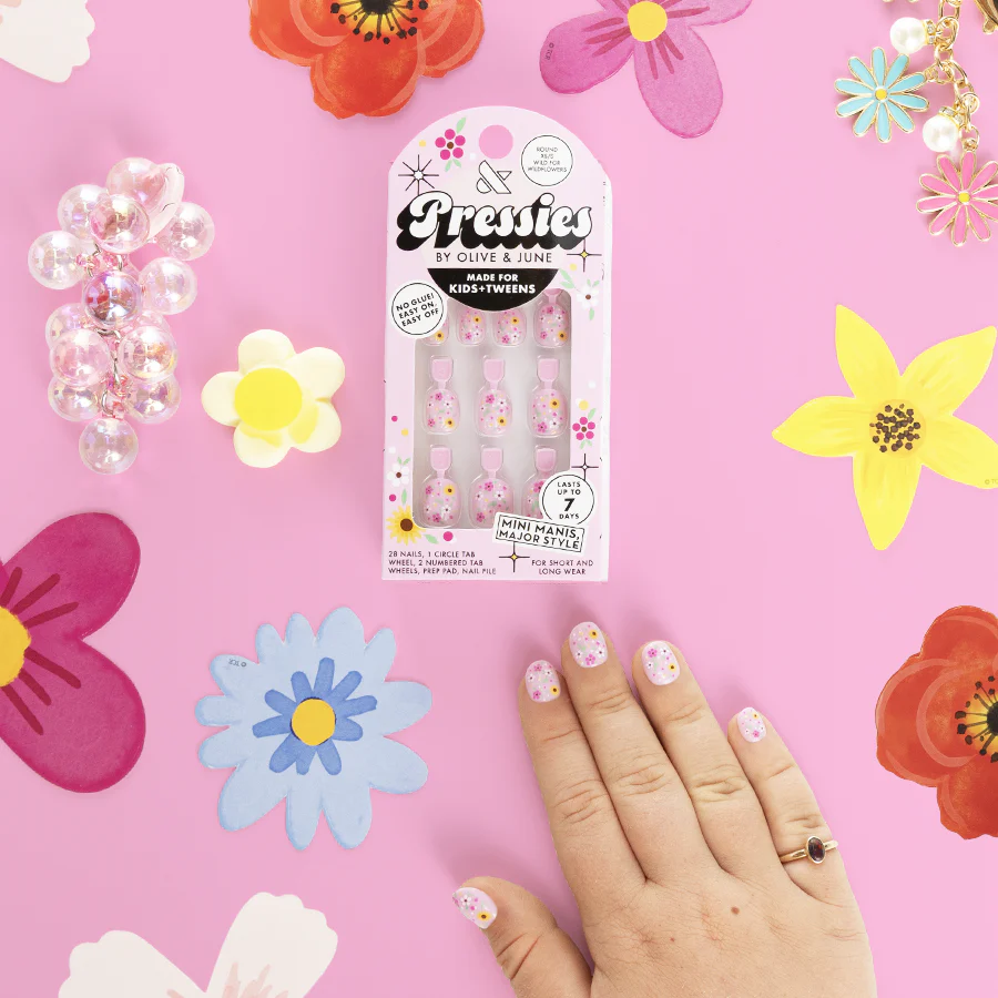 Wild for Wildflowers - Pressies | Extra Short Short | Round - Image 5